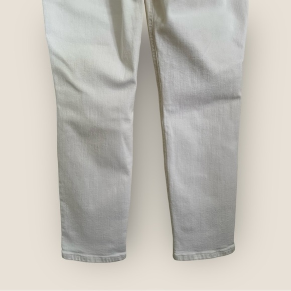 Express White Ankle Cropped Pants - Picture 6 of 12